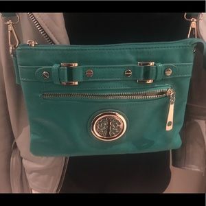 Leather crossbody bag